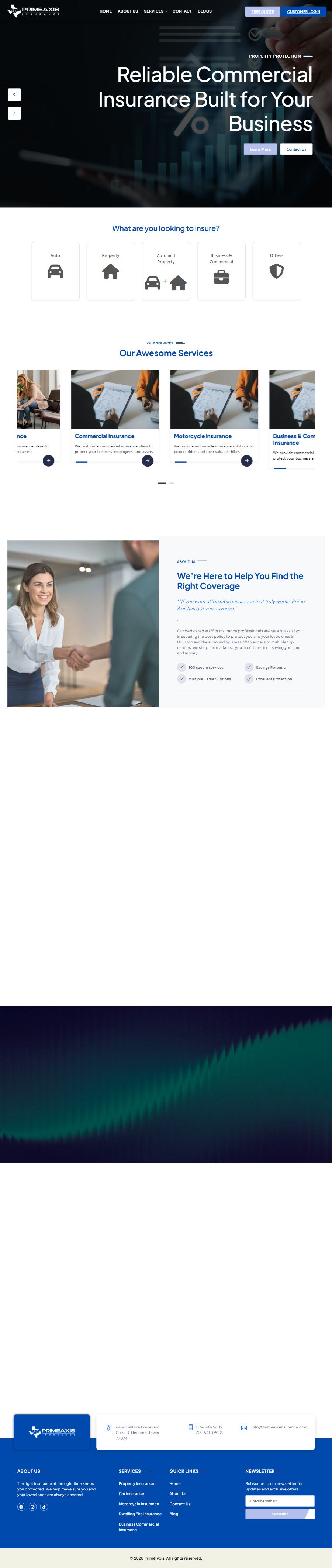 primeaxisinsurance.com