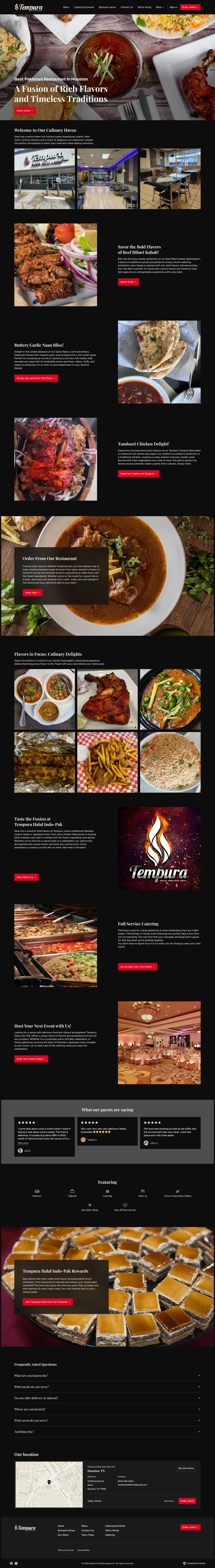tempurahalal.com website built by MindWhiz